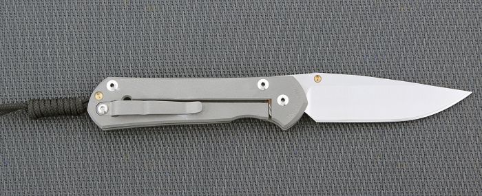 Нож складной Chris Reeve Large Sebenza 21 L21CGGUN See, сталь CPM S35VN, рукоять титан