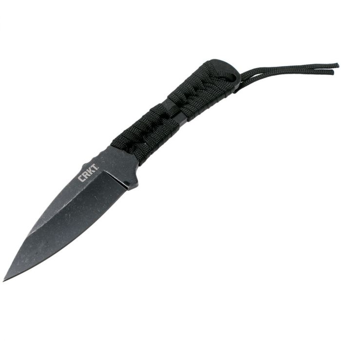 Фиксированный нож CRKT Utsidihi, сталь 8Cr13MoV, рукоять сталь с нейлоновой обмоткой