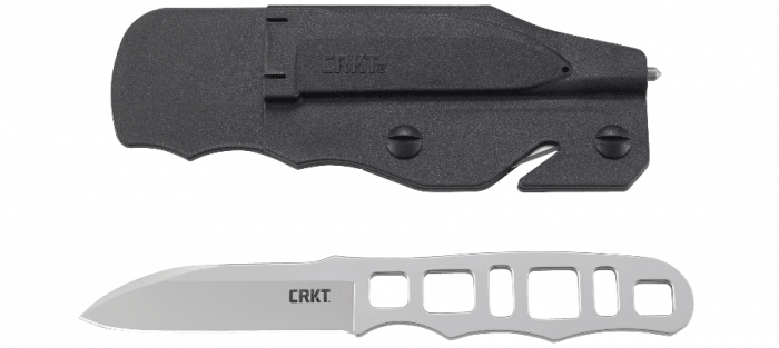 Нож с фиксированным клинком CRKT Terzuola HWY Rescue, сталь 420J2, цельнометаллический