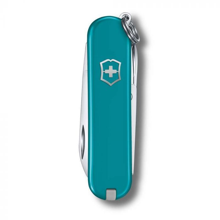 Нож Victorinox Classic SD Colors, Mountain Lake (0.6223.23G) бирюзовый, 7 функций 58мм