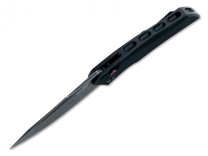 Полуавтоматический складной нож Launch 1 - Kershaw 7100BW, сталь Crucible CPM® 154, рукоять анодированный алюминий, чёрный