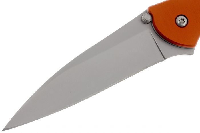 Складной нож Leek - Kershaw 1660OR, сталь Sandvik™ 14C28N, рукоять анодированный алюминий оранжевого цвета
