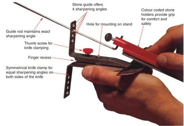 Набор для заточки Lansky, Standard Diamond Sharpening system, LK3DM