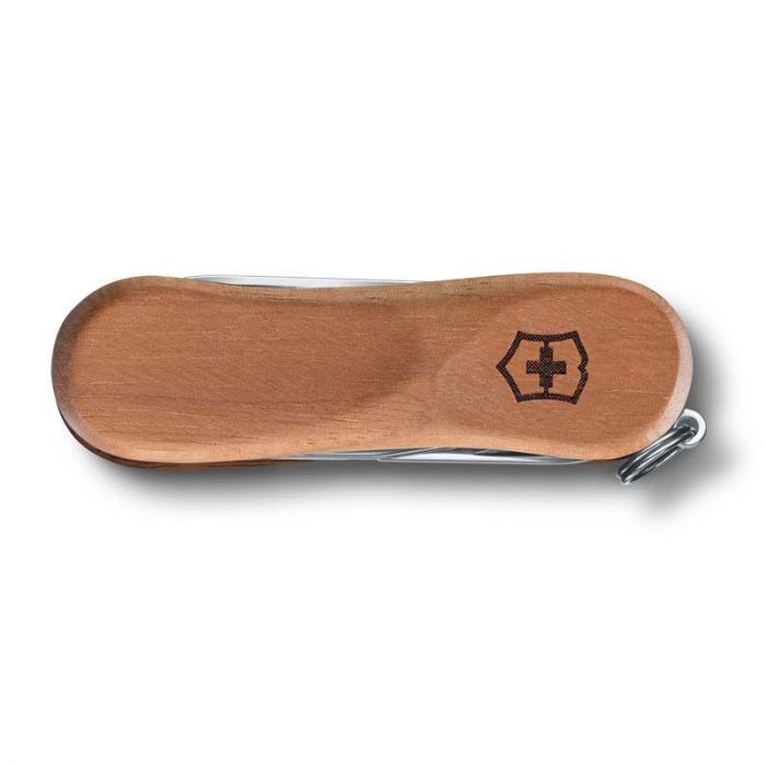 Нож перочинный Victorinox EvoWood 81, сталь X50CrMoV15, рукоять ореховое дерево, коричневый