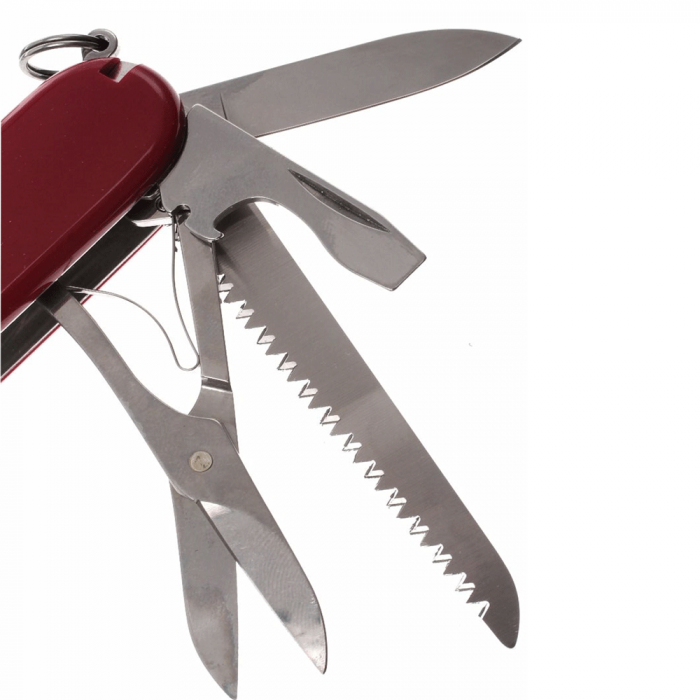 Нож перочинный Victorinox Huntsman, сталь X55CrMo14, рукоять Cellidor®, красный