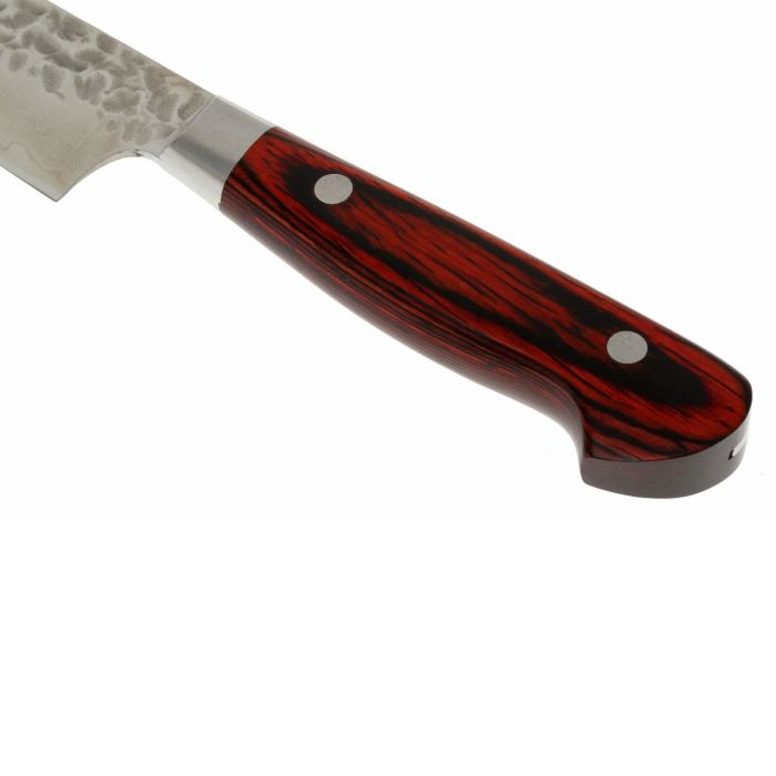 Нож универсальный 150, Sakai Takayuki, сталь Damascus VG-10, рукоять pakka wood, коричневый