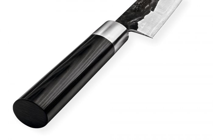Нож кухонный "Samura BLACKSMITH" универсальный 162 мм, AUS-8, микарта